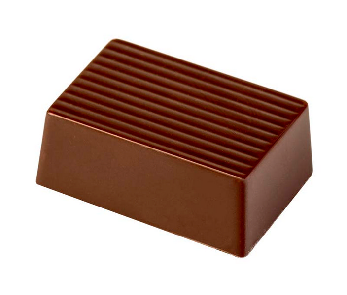 Hans Brunner Frame-Moulds - Rectangular praline - HB-0277-S - Dimensions: Length: 33 mm