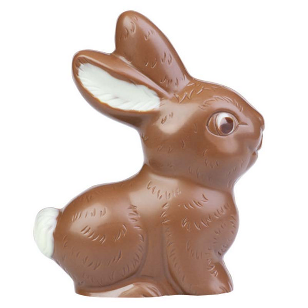 Hans Brunner Hand-Moulds - Sitting rabbit - HB-0451-A-PC - Dimensions: Length: 90 mm