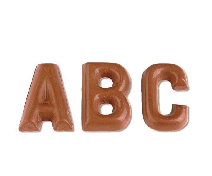Hans Brunner Frame-Moulds - Letters A-Z - HB-0748-S - Dimensions: Length: 40 mm