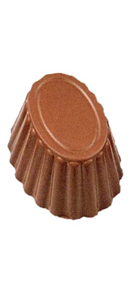 Hans Brunner Frame-Moulds - Oval praline - HB-0924-S - Dimensions: Length: 37 mm