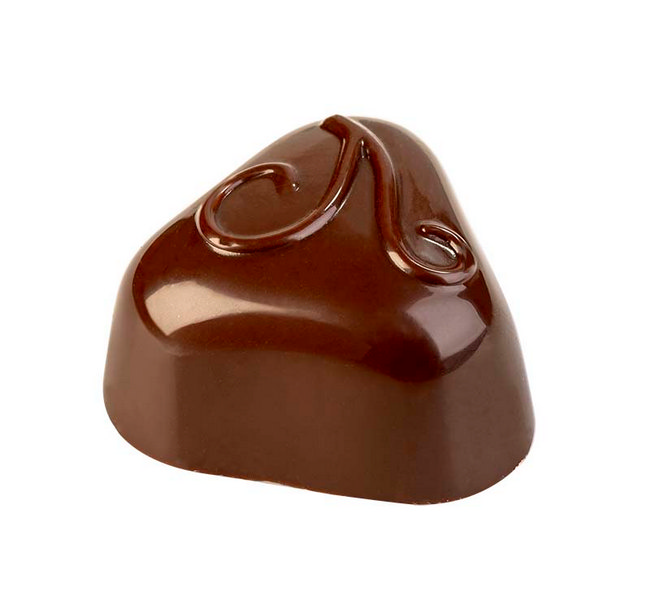 Hans Brunner Frame-Moulds - Triangel praline - HB-0952-S - Dimensions: Length: 33 mm