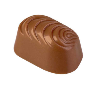 Hans Brunner Frame-Moulds - Fan praline - HB-0961-S - Dimensions: Length: 35 mm