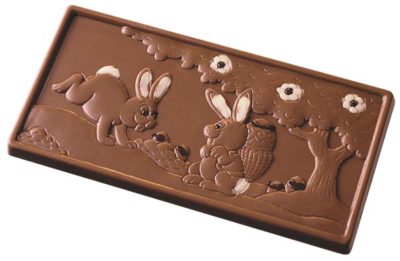 Hans Brunner Frame-Moulds - Tablet with bunnies - HB-0998-S - Dimensions: Length: 156.5 mm