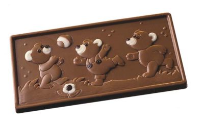 Hans Brunner Frame-Moulds - Tablet with bears - HB-0999-S - Dimensions: Length: 160 mm