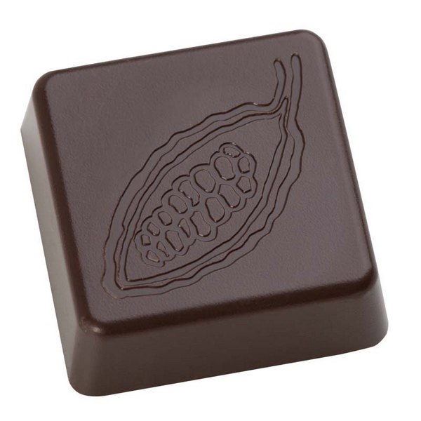 Hans Brunner Frame-Moulds - Praline "Pod" - HB-7028-S - Dimensions: Length: 29 mm