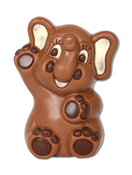 Hans Brunner Hand-Moulds - Happy elephant - HB-8017-PC - Dimensions: Length: 134 mm
