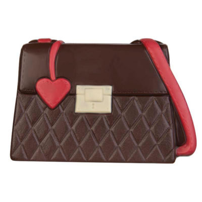 Hans Brunner Hand-Moulds - Ladies` handbag with heart - HB-8080-PC - Dimensions: Length: 145 mm