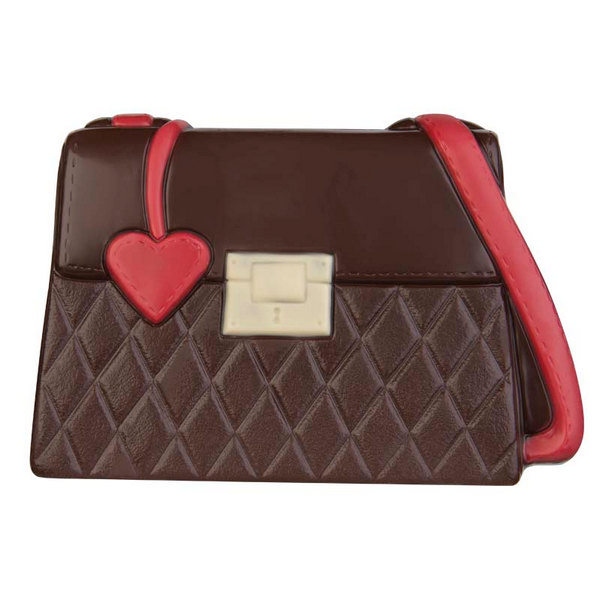 Hans Brunner Hand-Moulds - Ladies` handbag with heart - HB-8080-PC - Dimensions: Length: 145 mm