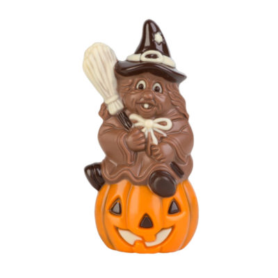 Hans Brunner Hand-Moulds - Witch with pumpkin - HB-8132-PC - Dimensions: Length: 130 mm