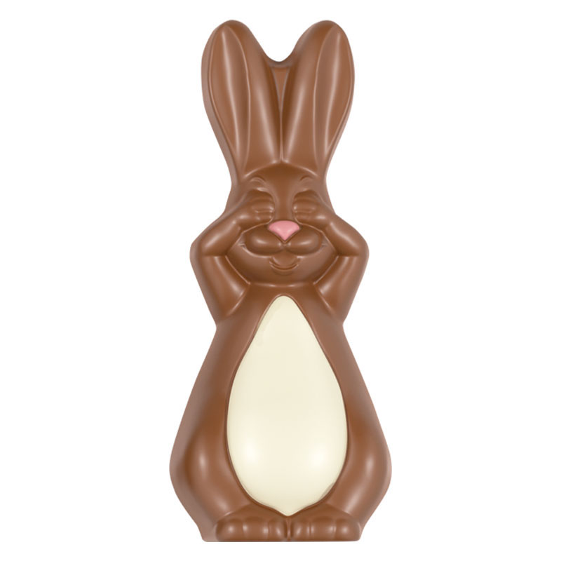 Hans Brunner Hand-Moulds - Bunny "Aramis" (see nothing) - HB-8166-PC - Dimensions: Length: 165 mm