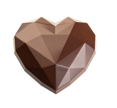Hans Brunner Hand-Moulds - "Brilliant Heart" - HB-8169-PC - Dimensions: Length: 150 mm