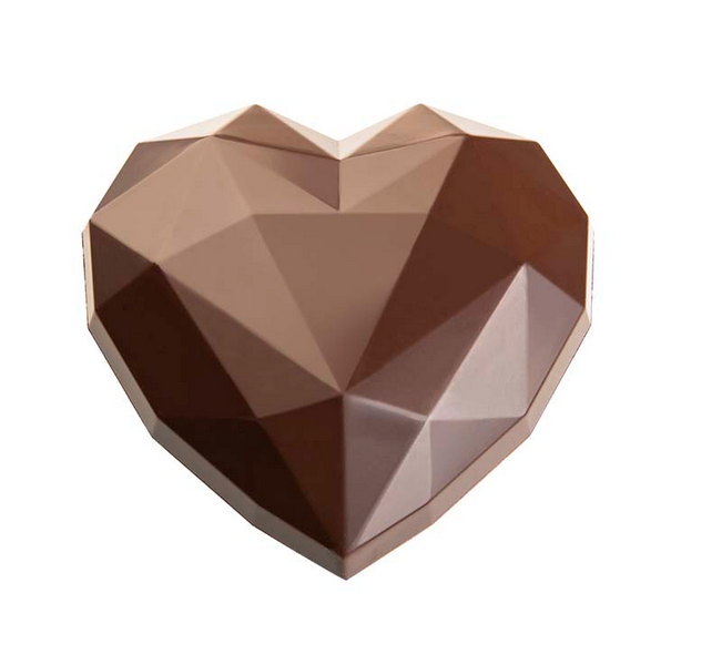 Hans Brunner Hand-Moulds - "Brilliant Heart" - HB-8169-PC - Dimensions: Length: 150 mm
