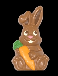 Hans Brunner Hand-Moulds - Bunny "Marcel" - HB-8186-PC - Dimensions: Length: 188 mm