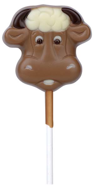 Hans Brunner Frame-Moulds - Cow lolly - HB-9011-S - Dimensions: Length: 49 mm