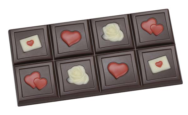 Hans Brunner Frame-Moulds - Tablet Valentine's Day - HB-9029-S - Dimensions: Length: 140 mm