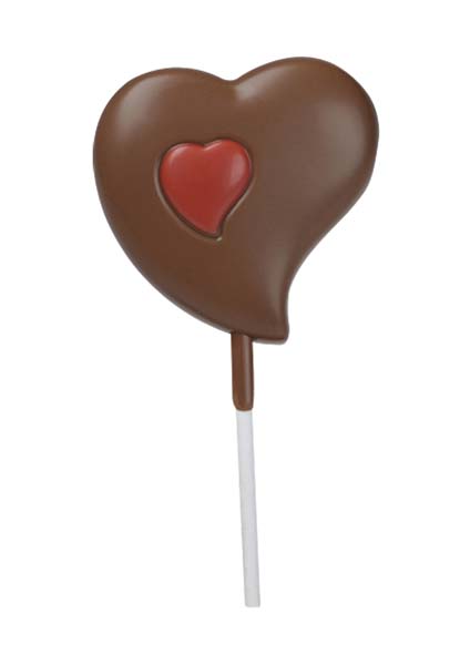 Hans Brunner Frame-Moulds - Lolly Valentine's Day - HB-9030-S - Dimensions: Length: 54 mm