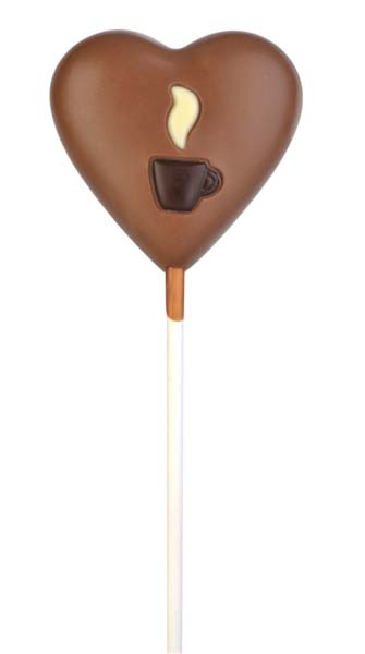 Hans Brunner Frame-Moulds - Lolly drinking chocolate - HB-9051-PC - Dimensions: Length: 56.5 mm