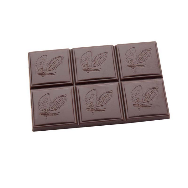 Hans Brunner Frame-Moulds - Small tablet with cacao pod - HB-9052-PC - Dimensions: Length: 95 mm