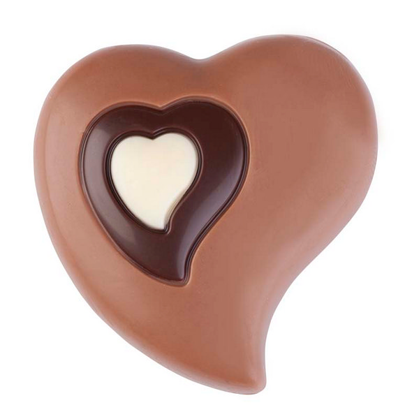 Hans Brunner Hand-Moulds - Swinging heart - HB-9056-PC - Dimensions: Length: 46 mm
