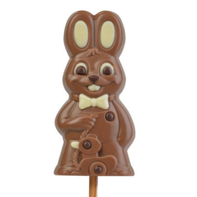 Hans Brunner Frame-Moulds - Lolly Eastern "Rabbit with wooden duck" - HB-9067-PC - Dimensions: Length: 58 mm