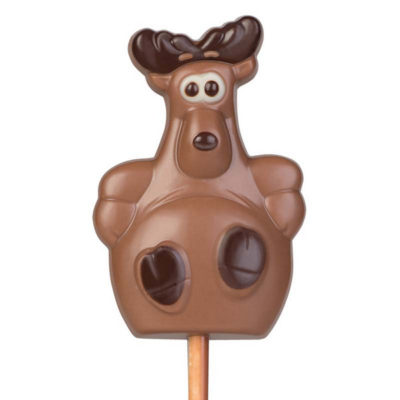 Hans Brunner Frame-Moulds - Lolly Reindeer "Rudolph" - HB-9068-PC - Dimensions: Length: 70 mm