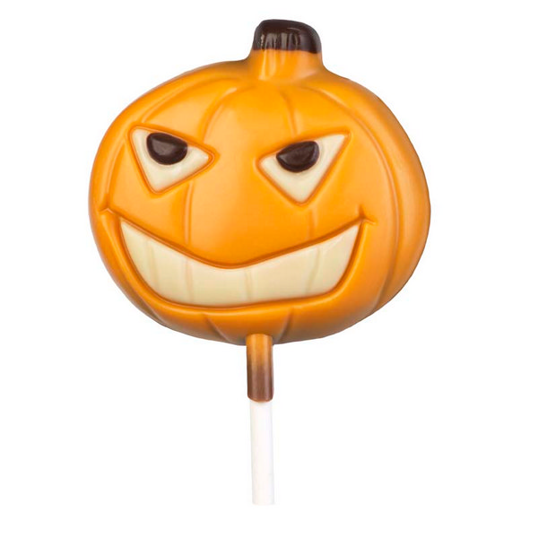 Hans Brunner Frame-Moulds - Lolly Halloween "Pumpkin" - HB-9106-PC - Dimensions: Length: 54.8 mm
