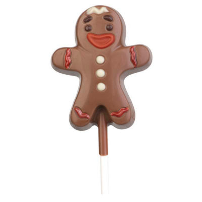 Hans Brunner Frame-Moulds - Lolly Gingerbread Man "Pfeffi" - HB-9107-PC - Dimensions: Length: 60 mm