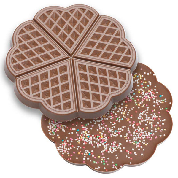 Hans Brunner Frame-Moulds - Tablet "waffle" - HB-9118-PC - Dimensions: Length: 120 mm