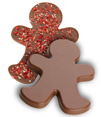 Hans Brunner Frame-Moulds - Tablet "Gingerbread Man" - HB-9128-PC - Dimensions: Length: 136 mm