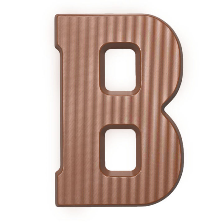 Hans Brunner Frame-Moulds - "Letter B" - HB-9155-B - Dimensions: Length: 175 mm