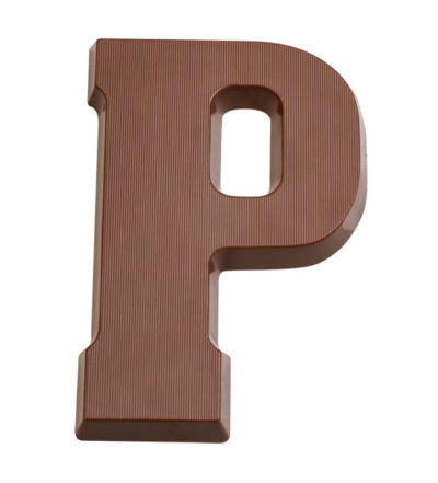 Hans Brunner Frame-Moulds - "Letter P" - HB-9155-P - Dimensions: Length: 175 mm