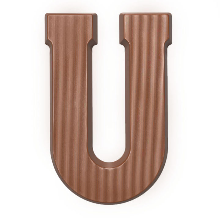 Hans Brunner Frame-Moulds - "Letter U" - HB-9155-U - Dimensions: Length: 175 mm