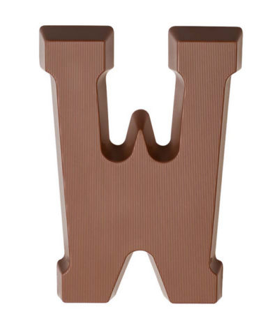 Hans Brunner Frame-Moulds - "Letter W" - HB-9155-W - Dimensions: Length: 175 mm