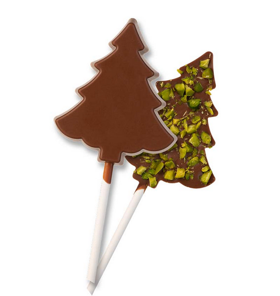 Hans Brunner Frame-Moulds - Lolly "Christmas tree" - HB-9160-PC - Dimensions: Length: 71 mm