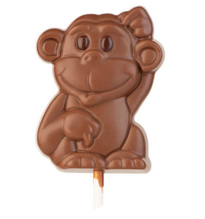 Hans Brunner Frame-Moulds - Lolly Monkey "Udo" - HB-9163-PC - Dimensions: Length: 70 mm