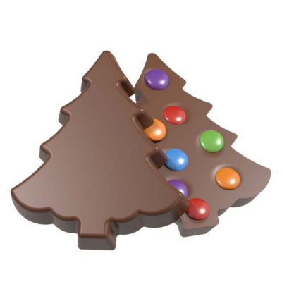 Hans Brunner Frame-Moulds - Flat "Christmas tree" - HB-9176-PC - Dimensions: Length: 71 mm