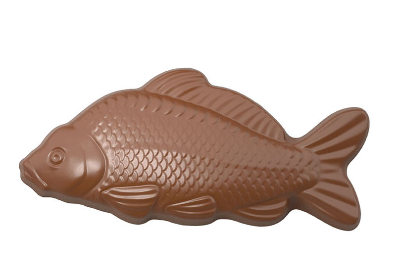 Hans Brunner Frame-Moulds - Fish "Carp" - HB-9191-PC - Dimensions: Length: 62.3 mm