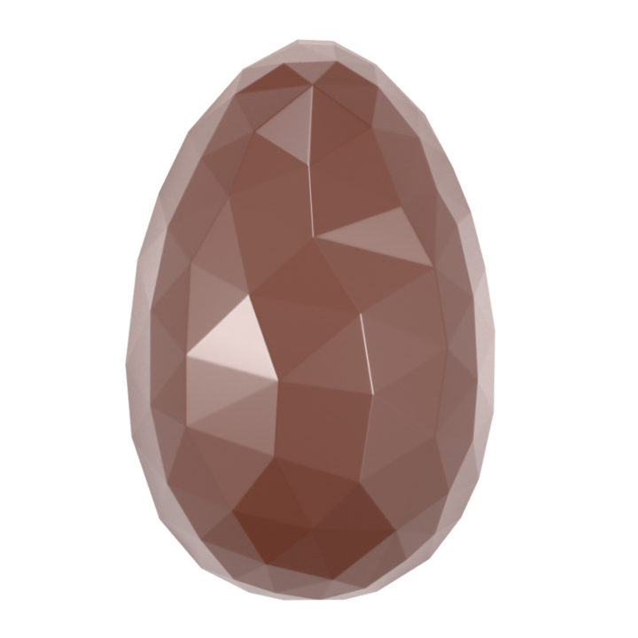 Hans Brunner Hand-Moulds - Egg half "Diamond" - HB-DS-0010-OT - Dimensions: Length: 134 mm