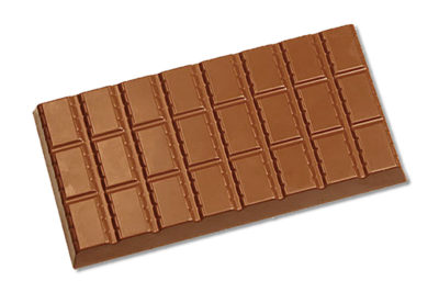 Chocolate World Frame Moulds - HB0939S - Block 660 G - 660gm - 244x126x20.5mm