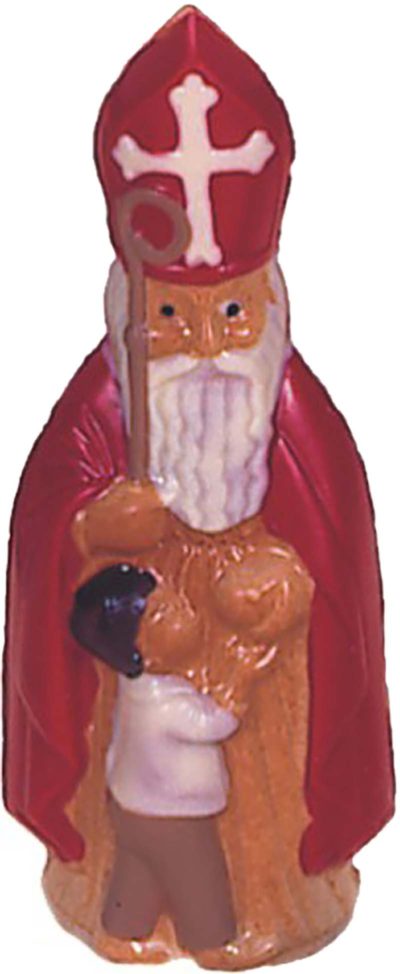 Chocolate World Hollow Figure Moulds - HB162B - Saint Nicolas + Child 180mm - 180xN/AxN/Amm