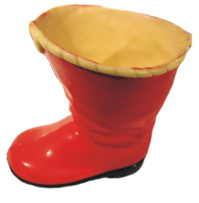 Chocolate World Hollow Figure Moulds - HB189A - Christmas Boot Open 95mm - 95xN/AxN/Amm