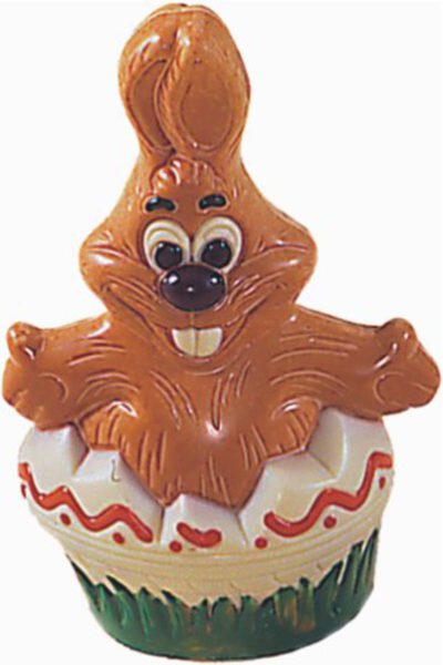 Chocolate World Hollow Figure Moulds - HB557B - Hare + Egg 120mm - 120xN/AxN/Amm