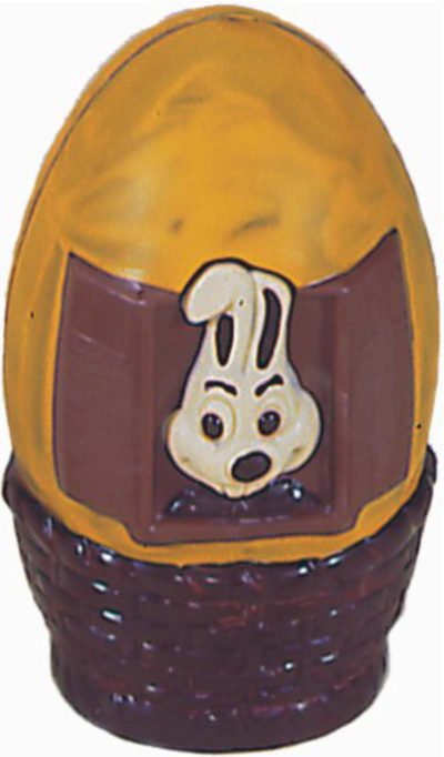 Chocolate World Hollow Figure Moulds - HB567B - Bunny House + Window 80mm - 80xN/AxN/Amm