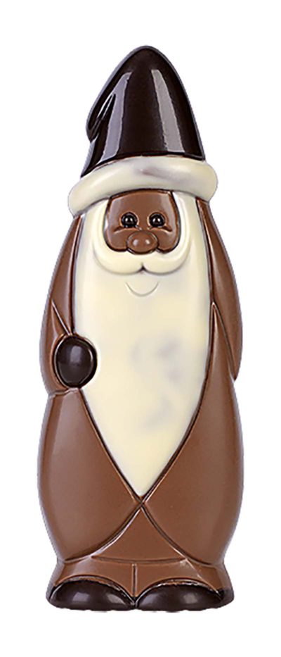 Chocolate World Hollow Figure Moulds - HB8026 - Santa Claus With Long Beard 163mm - 163x59.5x46.5mm