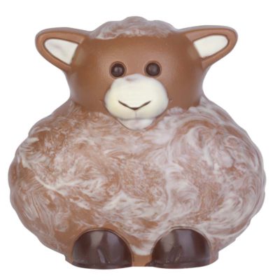 Chocolate World Hollow Figure Moulds - HB8033 - Spherical Sheep Molly 101mm - 101x107xN/Amm