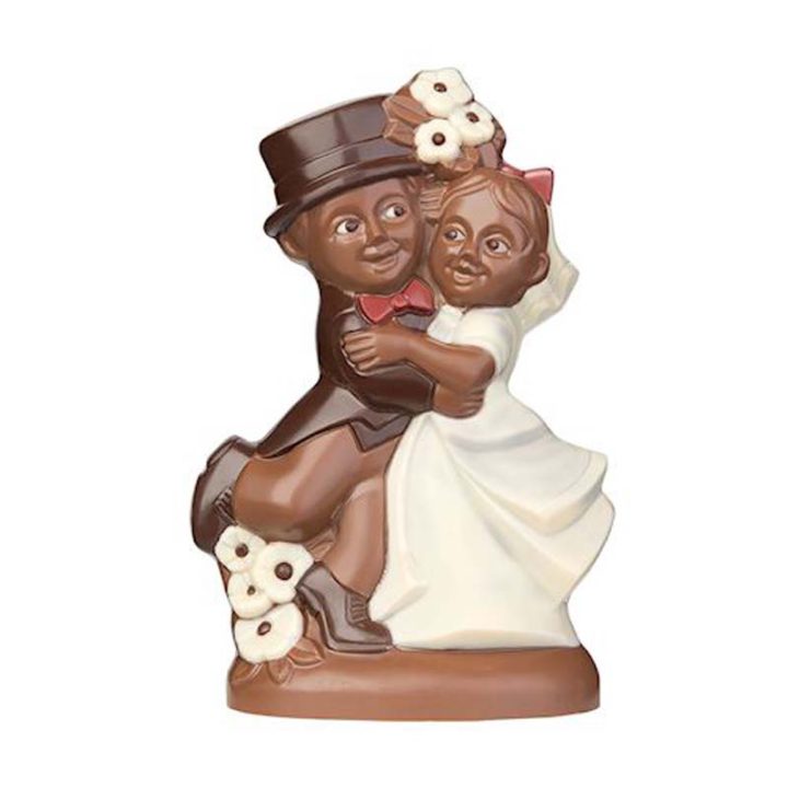 Chocolate World Hollow Figure Moulds - HB8065 - Bridal Couple Wedding Dance 150mm - 150xN/AxN/Amm