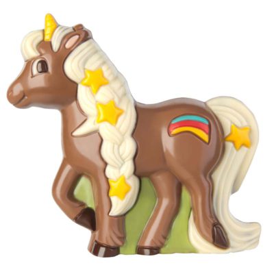 Chocolate World Hollow Figure Moulds - HB8075 - Unicorn Johanna 116mm - 116x110x45mm