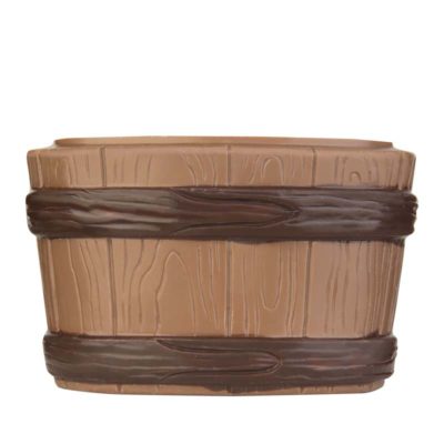 Chocolate World Hollow Figure Moulds - HB8083 - Wooden Tub 60mm - 60x95x60mm