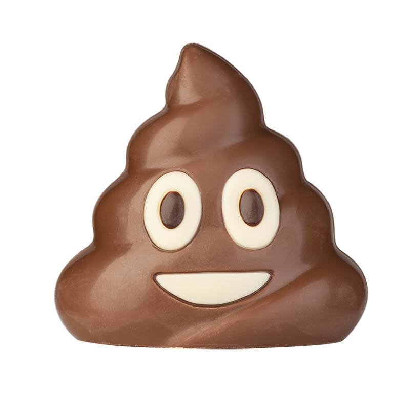 Chocolate World Hollow Figure Moulds - HB8097 - Emochoc Stinky 80mm - 80x85x60mm