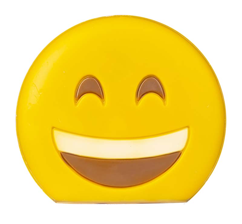 Chocolate World Hollow Figure Moulds - HB8099 - Emochoc Happy 75mm - 75x85x28mm